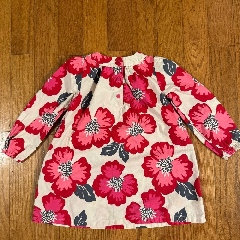 OshKosh B’gosh Toddler Girls’s Floral Dress Size 4 - Picture 2 of 6